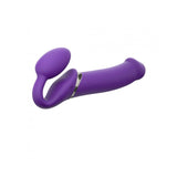 Strap-on-me Vibrating 3 Motors Strap On XL Purple