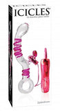 Icicles No 16 10 Function Glass Rabbit Vibrator