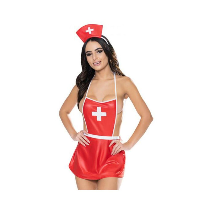 Magic Silk Dress Up Sexual Healing Costume Red S/m