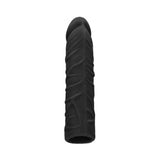 Realrock Skin 7 In. Penis Extender Sleeve Black