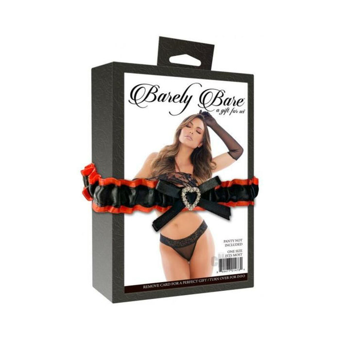 Barely Bare Love Gloves Black Os