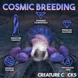 Tenta-queen Ovipositor Silicone Dildo With Eggs