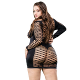 Naughty Girl Long Sleeves Dress Black Q/S