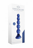 Chrystalino Stretch Blue Glass Anal Beads