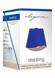 Rotating & Vibrating Clitoral Stimulator - Dazzling - Blue