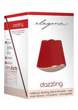 Rotating & Vibrating Clitoral Stimulator - Dazzling - Red