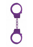 Ouch Beginners Handcuffs Metal Purple