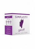 Geoff Bullet Vibrator Clitoral Sleeve
