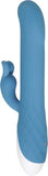 Big Soft Bunny Rabbit Style Vibrator Blue