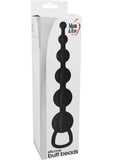 Silicone Butt Beads Black