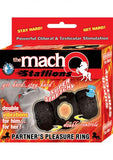 The Macho Stallions Partners Pleasure Ring Waterproof Black