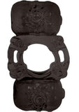 The Macho Stallions Partners Pleasure Ring Waterproof Black