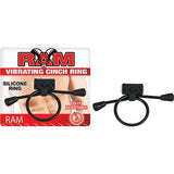 Ram Vibrating Cinch Ring Black