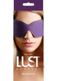 Lust Bondage Blindfold Purple O/S