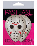 Pastease Scary Halloween Hockey Mask  White O/S