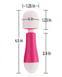 Fuzu Mini Rechargeable Travel Size Wand Pink