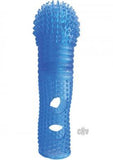 Peniis Extension Sleeve W/Power Bullet Blue