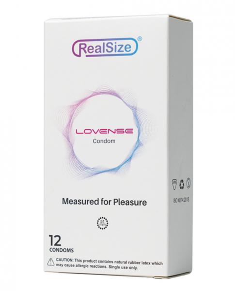 Lovense Realsize 51mm Condoms - Box Of 12