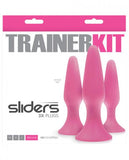 Sliders 3 Piece Trainer Kit Plugs Pink