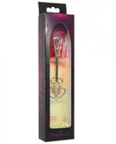 Clit Clamp Double Loop with Heart Charms