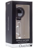 Ouch Nipple Sucker Strong Suction Black