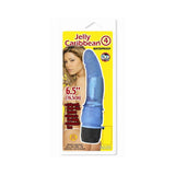 Jelly Caribbean #4 Waterproof Vibrator - Blue