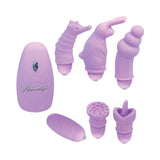 Elite Collection Vibrating Bullet 5 Changeable Sleeves - Purple