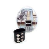 M2M Ball Stretcher Leather 2 inches Black