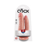 King Cock Double Penetrator Dildo Beige