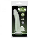 Firefly Smooth Glowing Dong 5 inches Clear