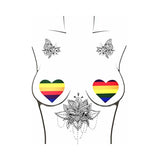 Neva Nude Pasty Heart Rainbow