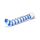 Mr.  Swirl 6.5" Glass Glass Dildo