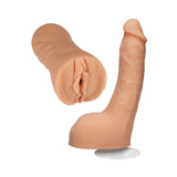 Signature Set - Leolulu - Leo Ultraskyn Pocket Pussy  & Lulu 8 Inch Ultraskyn Cock With Removable Va