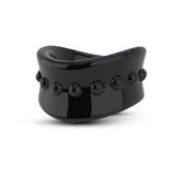 Stay Hard Beef Ball Stretcher  1.5  Black