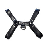 O.t.h Leather Harness - Black Size Extra Large