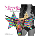 Neva Nude Pastie Funfetti Mulicolor Pastie And Panty Set