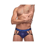 MP Diamond Mesh Jock Ring Nav LX