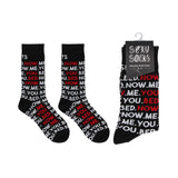 Shots Socks You.Me.Bed.Now. S/M