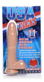 USA Cocks 11 Inches Ultra Real Dual Layer Suction Cup Dildo