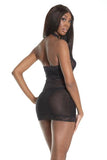 Halter Dress Black O/S