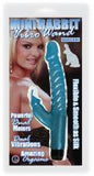 Pearlshine Mini Rabbit Vibro Wand - Blue