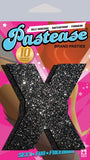 Pastease X Black Glitter Nipple Pasties