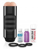 PDX Elite Mega Grip Anal Stroker Beige