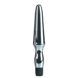 Vibrating Waterproof Anal Probe Silver