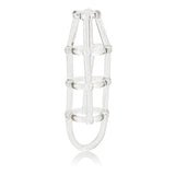 Cock Cage Enhancer 4.5 Inch - Clear