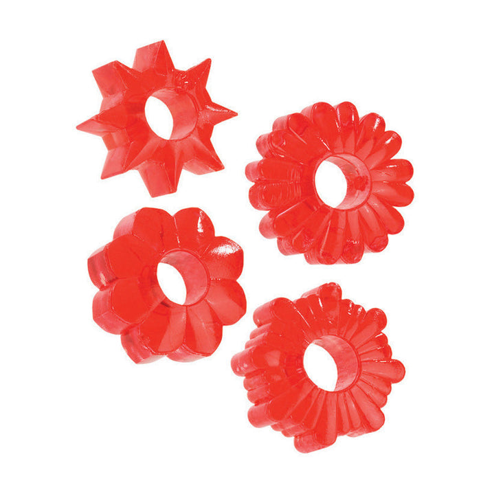 Basic Essentials 4pk Red