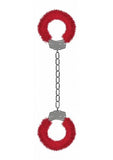 Ouch Beginners Legcuffs Furry Ankle Cuffs