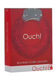 Ouch Beginners Legcuffs Furry Ankle Cuffs