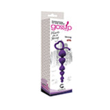 Gossip Hearts On A String Silicone Anal Beads
