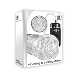 Vibrating & Sucking Blowjob Stroker Clear